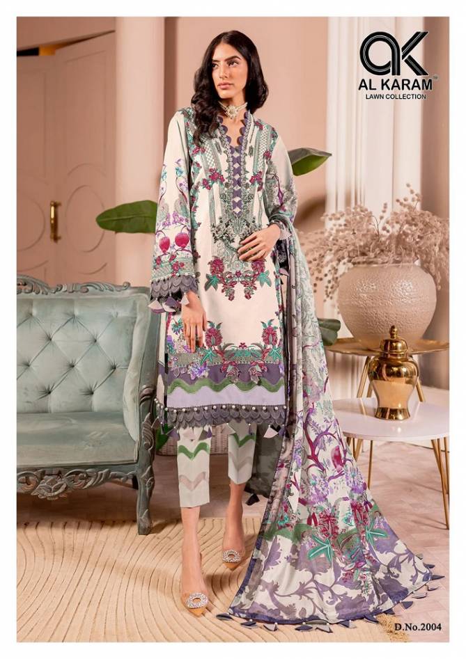 Adan Libas Vol 2 By AL Karam Cotton Pakistani Dress Material Wholesalers In Delhi